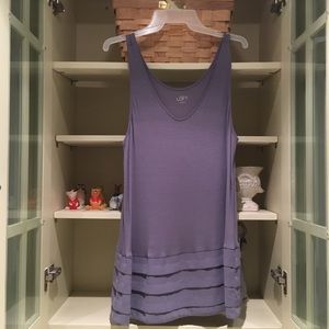 Loft size Large lavender top